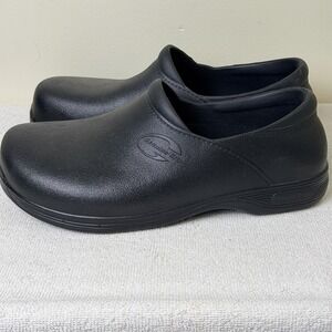 Genuine Grip 3800 Size 12 Men's Loafer Shoe,  4 In Height, Black Slip Resistance
